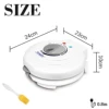 Electric Egg Roll Maker Crispy Omelet Mold Crepe Baking Pan Pancake Bakeware DIY Ice Cream Cone Machine Pie Frying Grill Sonifer 6