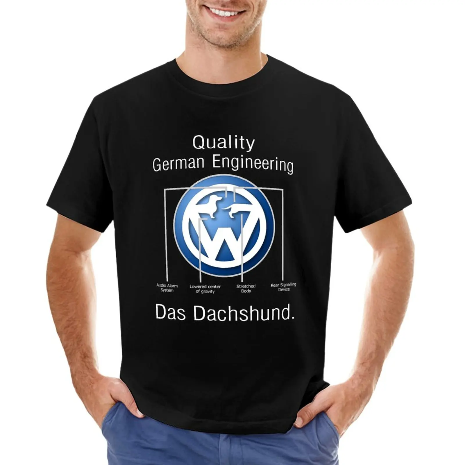 

Quality German Engineering Das Dachshund - Doxie T-Shirt T-Shirt blanks quick drying men clothes