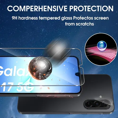 Tempered Glass For Samsung A16 A17 A26 A27 A36 A37 A56 A57 Screen Protector Galaxy A55 A35 A15 A25 A24 Film A51 A52 A53 A54 - Image 4