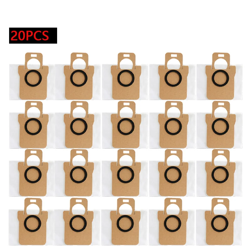 Ultimate Spare Parts Kit for Robot Vacuums: Main & Side Brushes, Rags, HEPA Filter, Dust Bags
