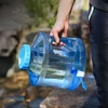 7.5L Drinking Water Jug Multifunction Water Storage Carrier Large Capacity Drinking Water Bucket with Faucet for Camping Picnic 3