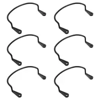 6pcs Billiard Net Bracket for Pool Table Net Fixator Billiard Net Fixator Billiards Net Corner Brackets Billiard Pocket Fixator