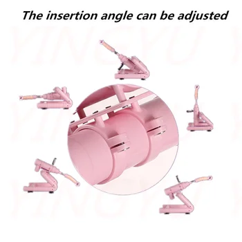 New Design Bluetooth Selfie Sex Machine 6 cm Telescopic Stroke Automatic Machine Gun with Dildo Attachments Set Adult Sex Toys 3