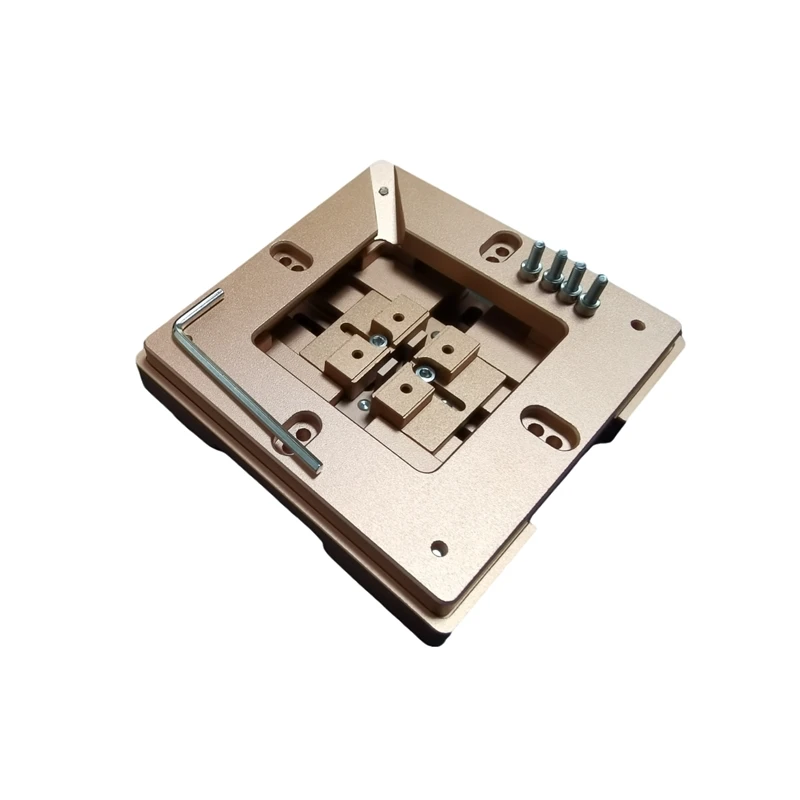 Universal Stencil 80mm 90mm Alloy Aluminum BGA Reballing Station Reball Jig Auto Lock Accurate Position