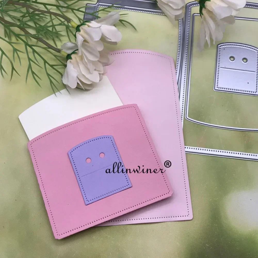 Umschlag Grußkarte Metall Stanzformen Schablonen gestanzt für DIY Scrapbooking Album Papier Karte Prägung