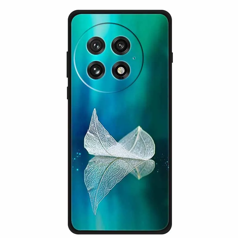 Colorful Splicing Cartoon Soft Silicone Black Cover - Fashion Protective Case