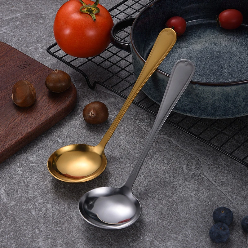 

1 шт., ложка из нержавеющей стали с длинной ручкой