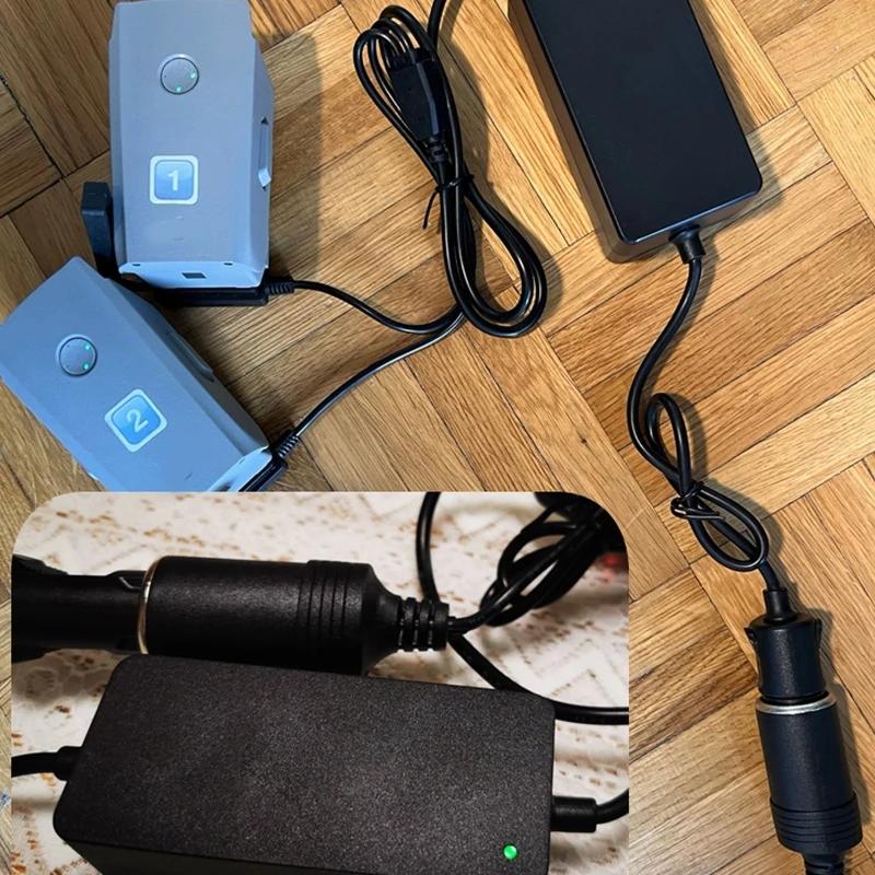 Presa accendisigari USB doppia per auto, splitter per caricabatterie da