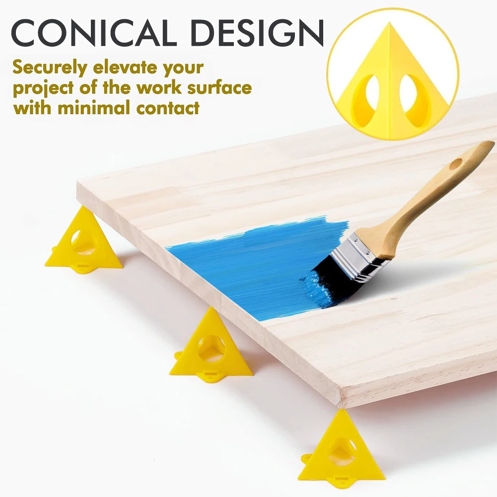 الهرم على شكل ترايبود الثلاثي قوس النجارة الطلاء قوس رذاذ اللوحة قوس وسادة كتلة أداة مساعدة مجموعة