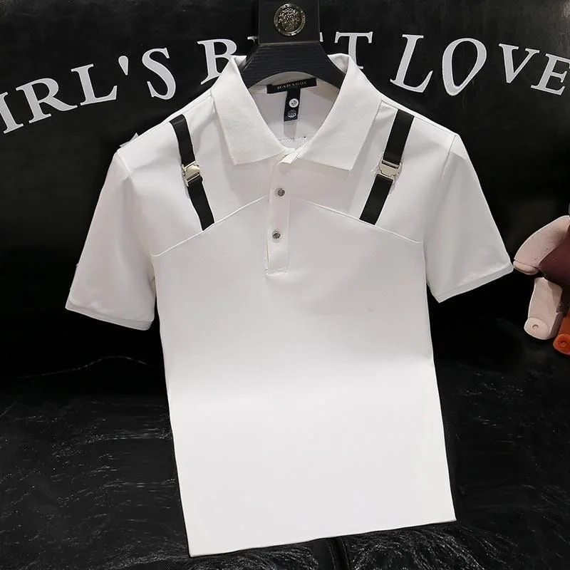

남성골프티셔츠 Summer Golf Wear Men 2024 High Quality Golf Tee Fashion Polo Golf Top Korean Golf Clothing Men's Casual Short Sleeve Top