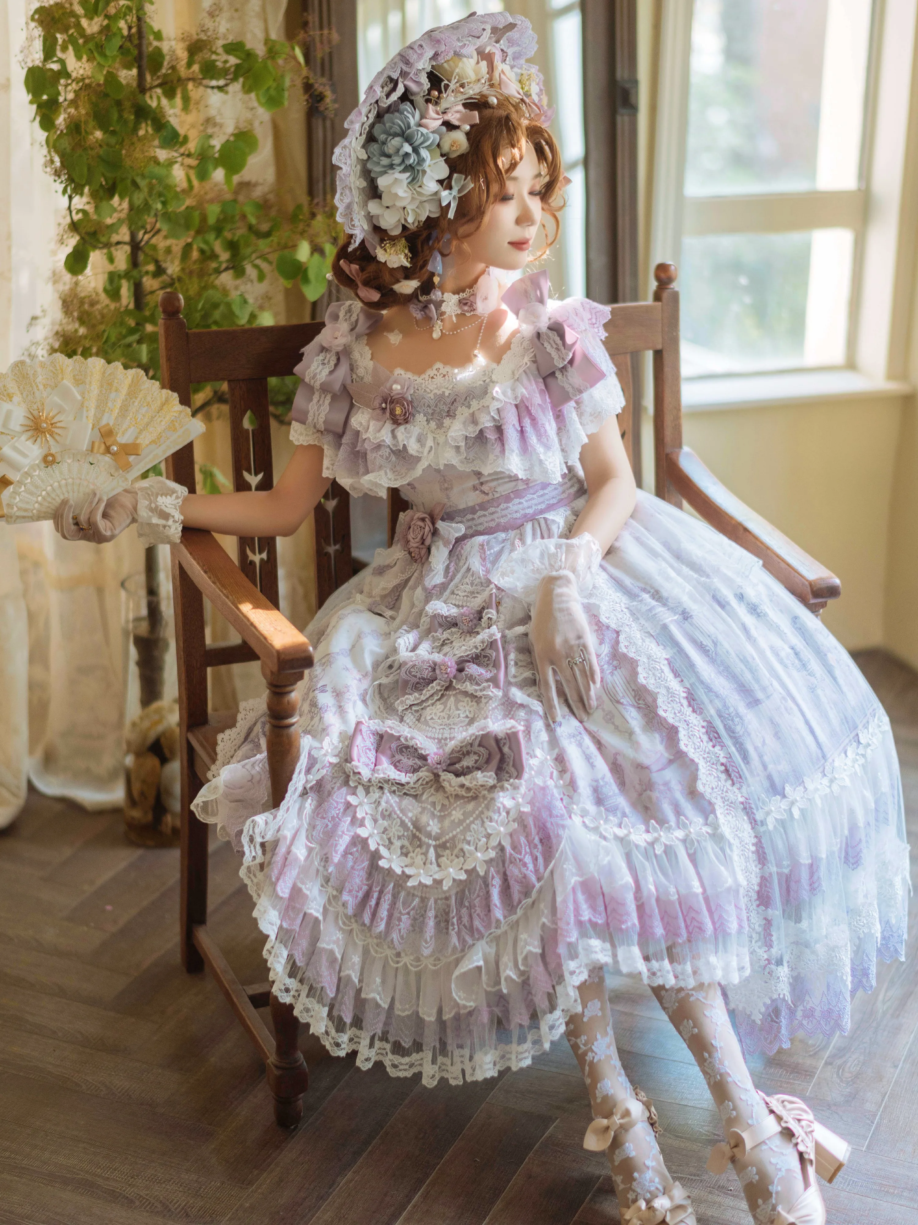 Lolita Wedding Sweet Party Lolita Dress Victorian Women Vintage