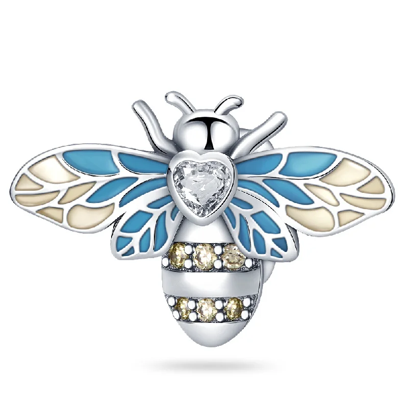 Halloween 925 Sterling Silver butterfly bee& bird Charms flowers bead Fit pandora 925 original Bracelet Making For Women Jewelry beads charms,charm jewelry,sterling silver jewelry,animal charm jewelry