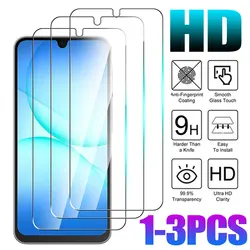 Premium Tempered Glass Screen Protector - Clear Full Cover - 3 PCS (For A17)