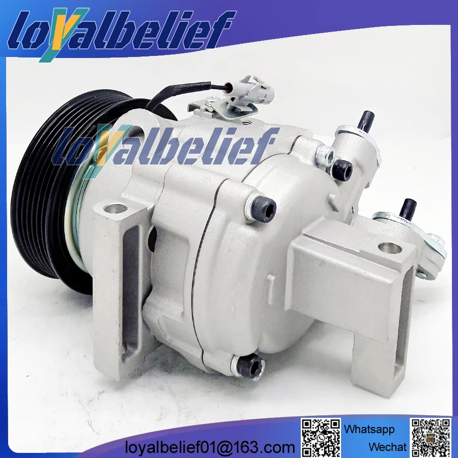 

DKV06R AC Compressor For Peugeot 107 Citroen C1 Toyota Aygo 883100H010 88310 0H010 88310-0H010 6453.RJ 6453RJ 6453 RJ