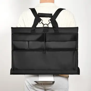 Borsa da trasporto ergonomica per laptop Custodia impermeabile in tessuto Oxford per custodia protettiva per computer portatile