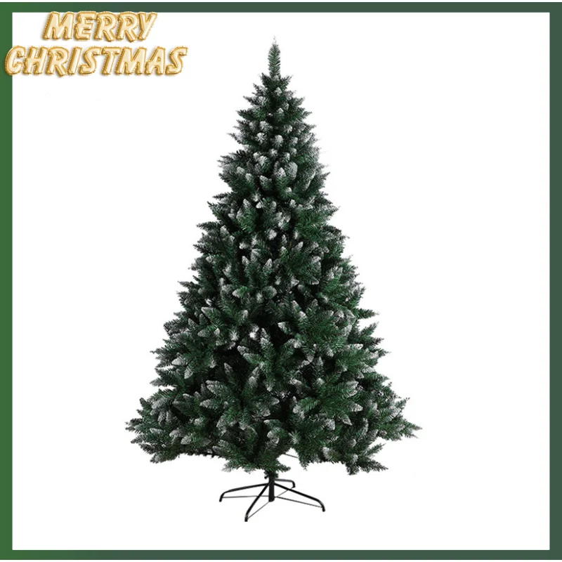 

180CM Pointy Spray White PVC Christmas Decorations 2023 for Fake Tree Home Decoration Snowy Christmas Tree Home Party Supplies