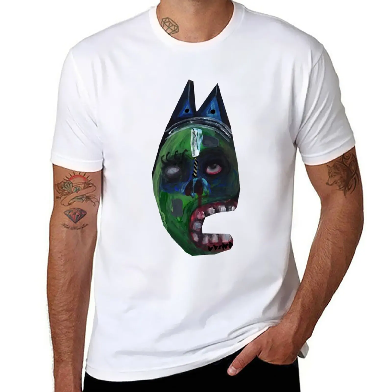 

broken jaws T-Shirt for a boy Blouse Men's cotton t-shirt