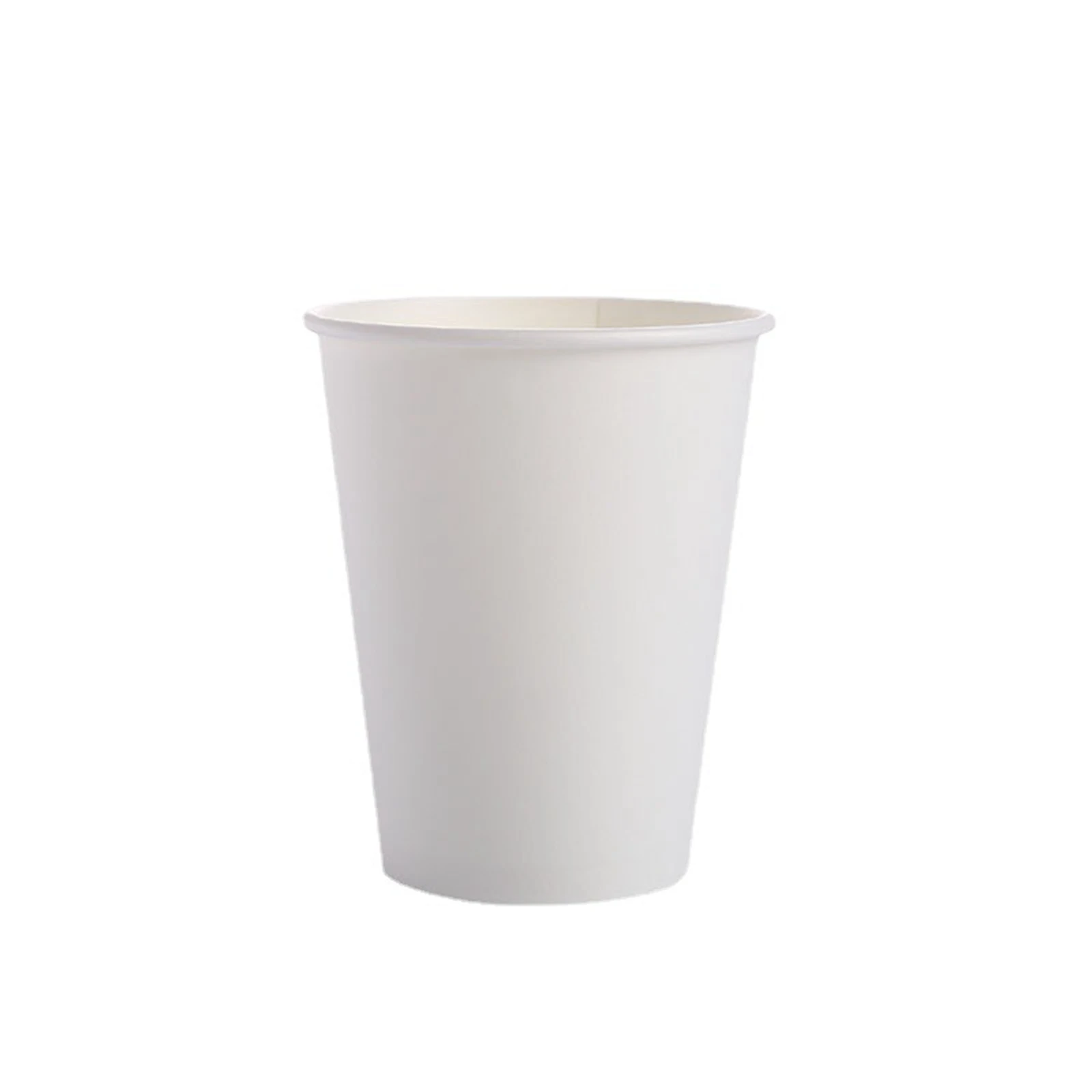 100pcs Disposable Paper Cups Drinking 12oz Disposable Coffee Cups Paper Beverage Cup Wedding Parties Cup Hot Coffee Tea