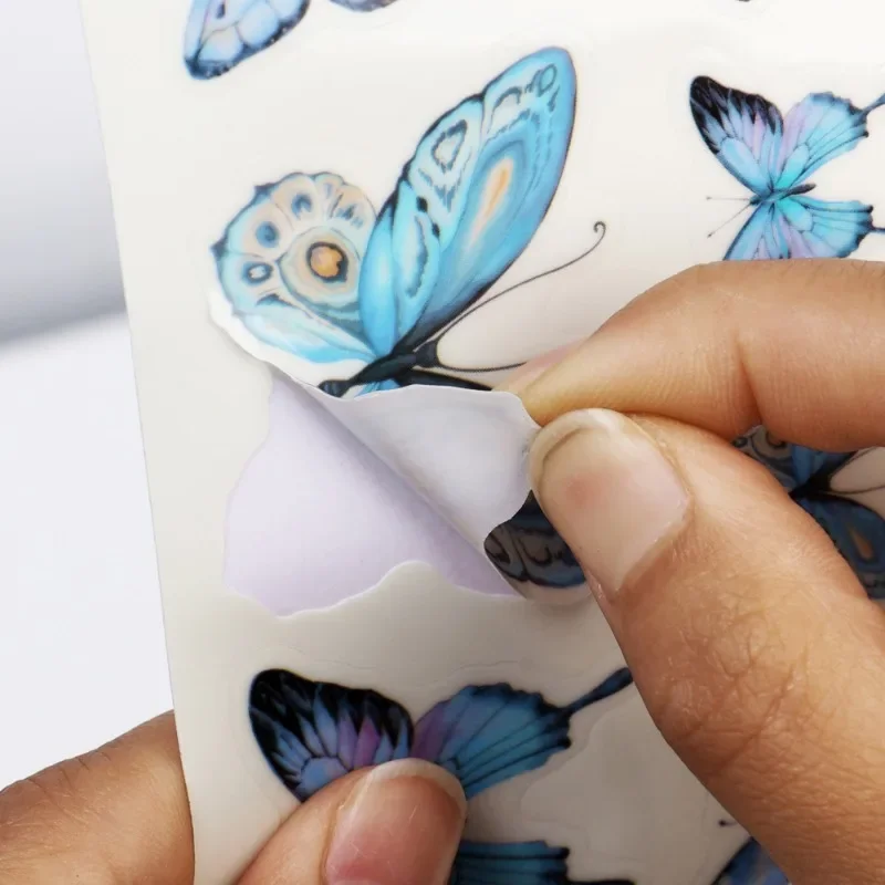 Blue Butterfly Luminous Wall Stickers DIY Butterflies Glow in The Dark Wall Decals Wallpaper for Bedroom Living Room Home Decor luminous wall stickers 3d wall stickers