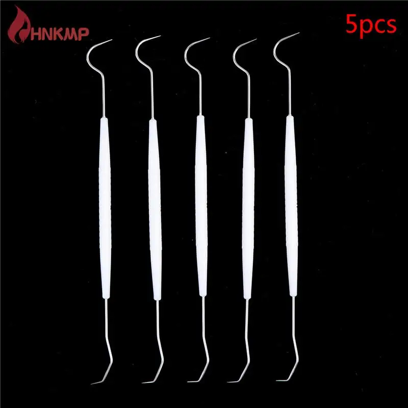 

5PCS/lot Stainless Steel Double Ends Dentist Teeth Clean Hygiene Explorer Probe Hook Pick Dental Instrument Dental Tool