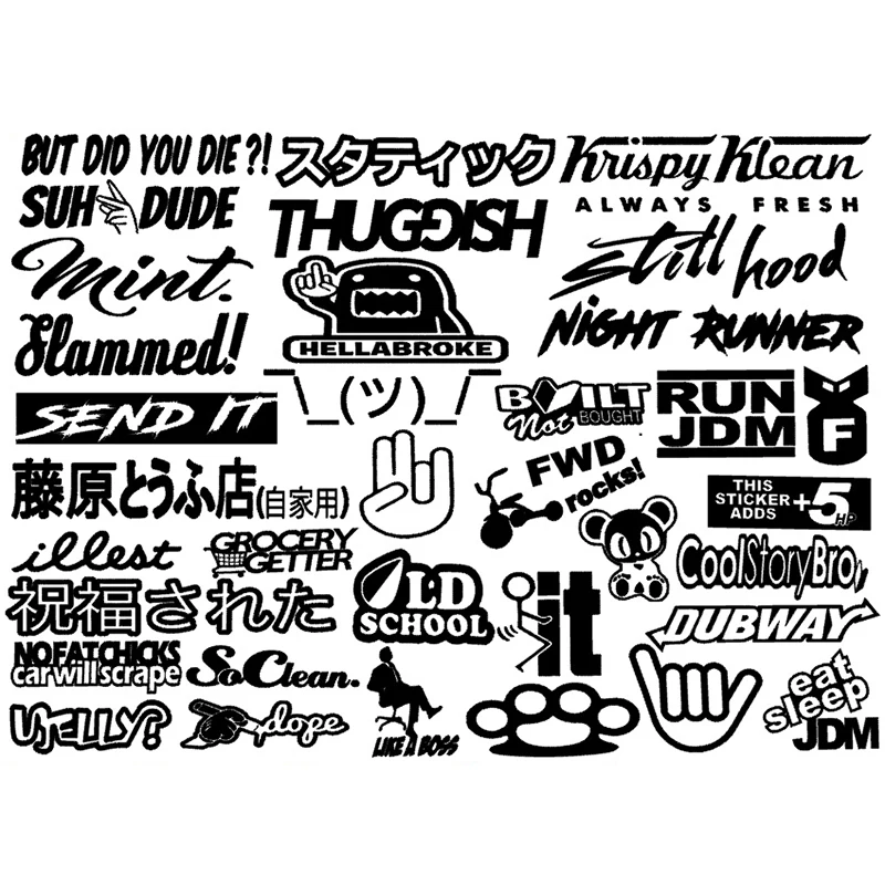 

35 шт., светоотражающие наклейки для автомобиля