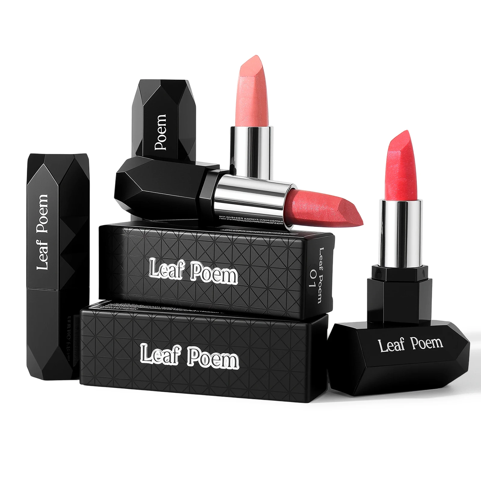 Pearlmuttischer Metallic Lippenstift Langanhaltend Wasserfest_voghion.com