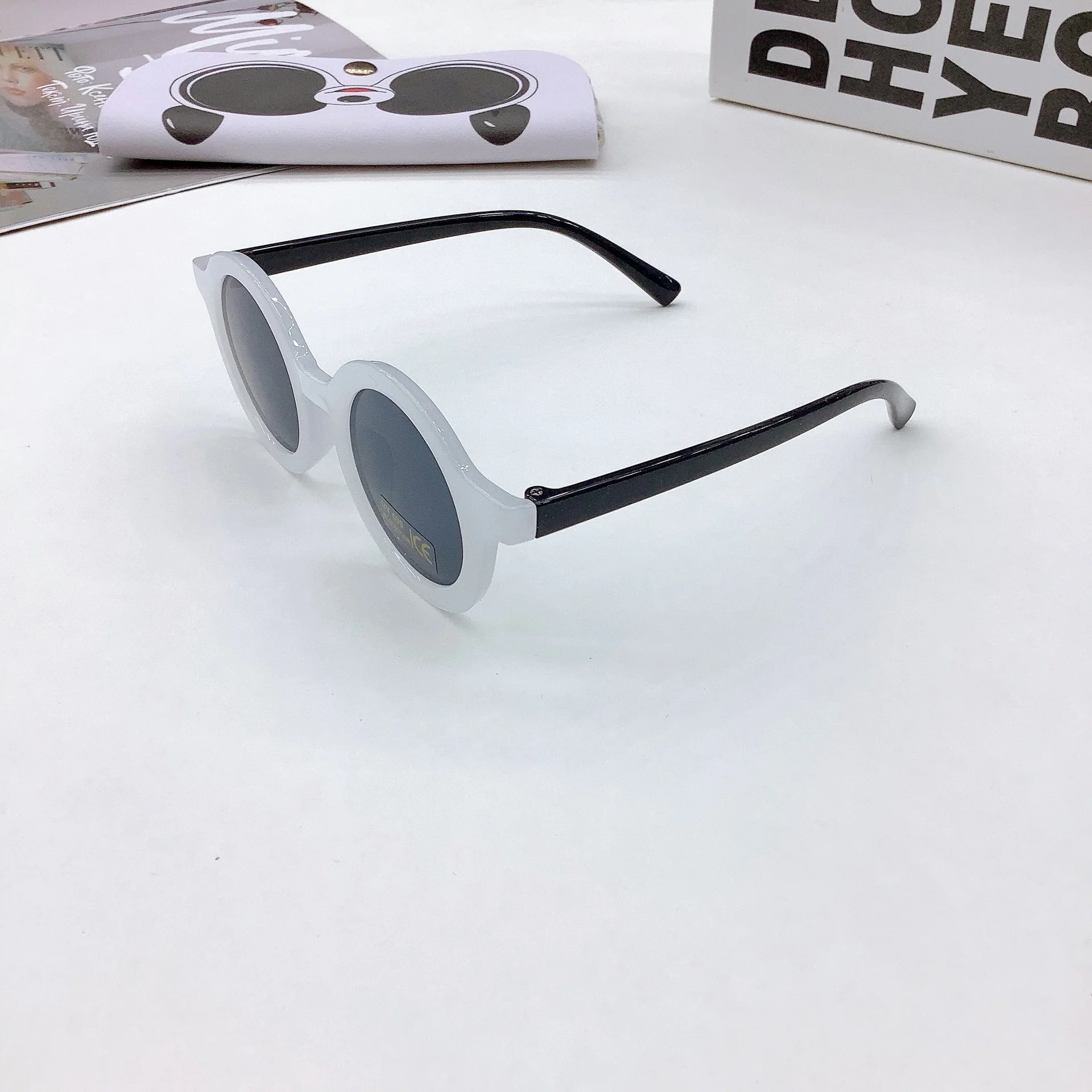 Kids Sunglasses Children Sunglasses Children's Round Frame Sunglasses