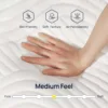 Full Size Mattress, Gel Memory Foam Mattress for Pressure Relief, Fiberglass-Free Comfort Mattress in a Box, Medium Firm Mattres 5