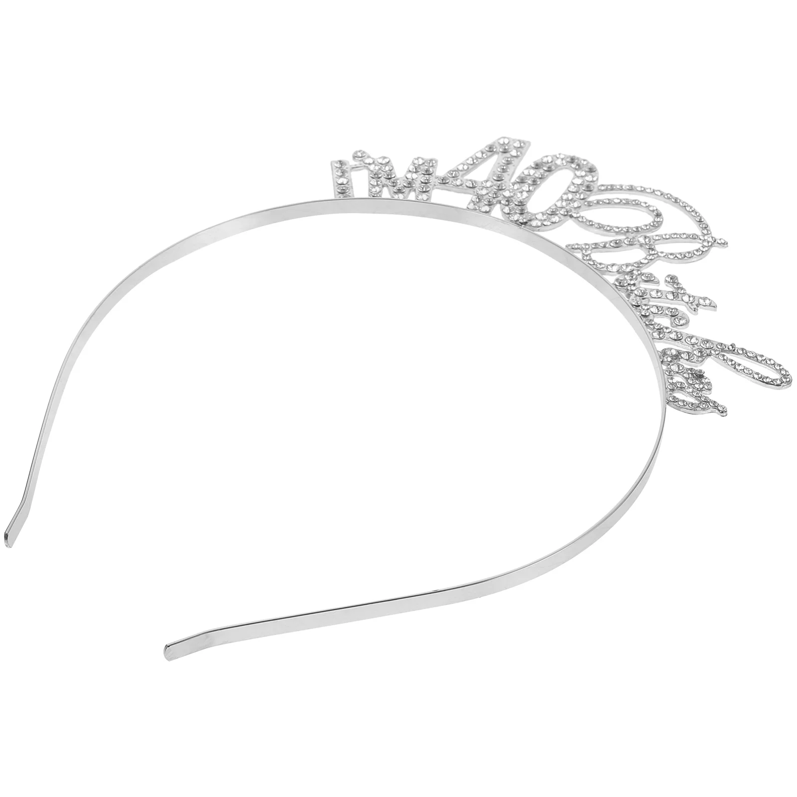 

Headband Adults Birthday Headbands Festival Hair Tie Decorate Decoration Metal Holiday for Women's Ties