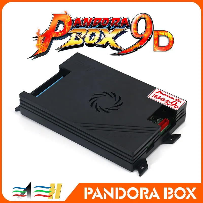 

Pandora Box 9D 2500 in 1 One Family Retro Arcade Game Box Supports Language Switching VGA/HDMI Dual Output PC Output USB Handle