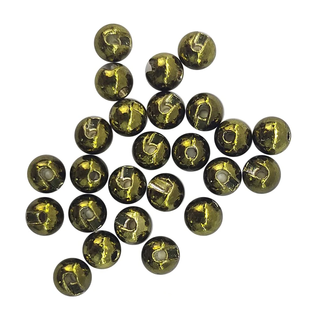 Aventik Eupheng Tungsten Beads for Fly Tying - High-Density Slotted Bead Heads for Nymph Fishing
