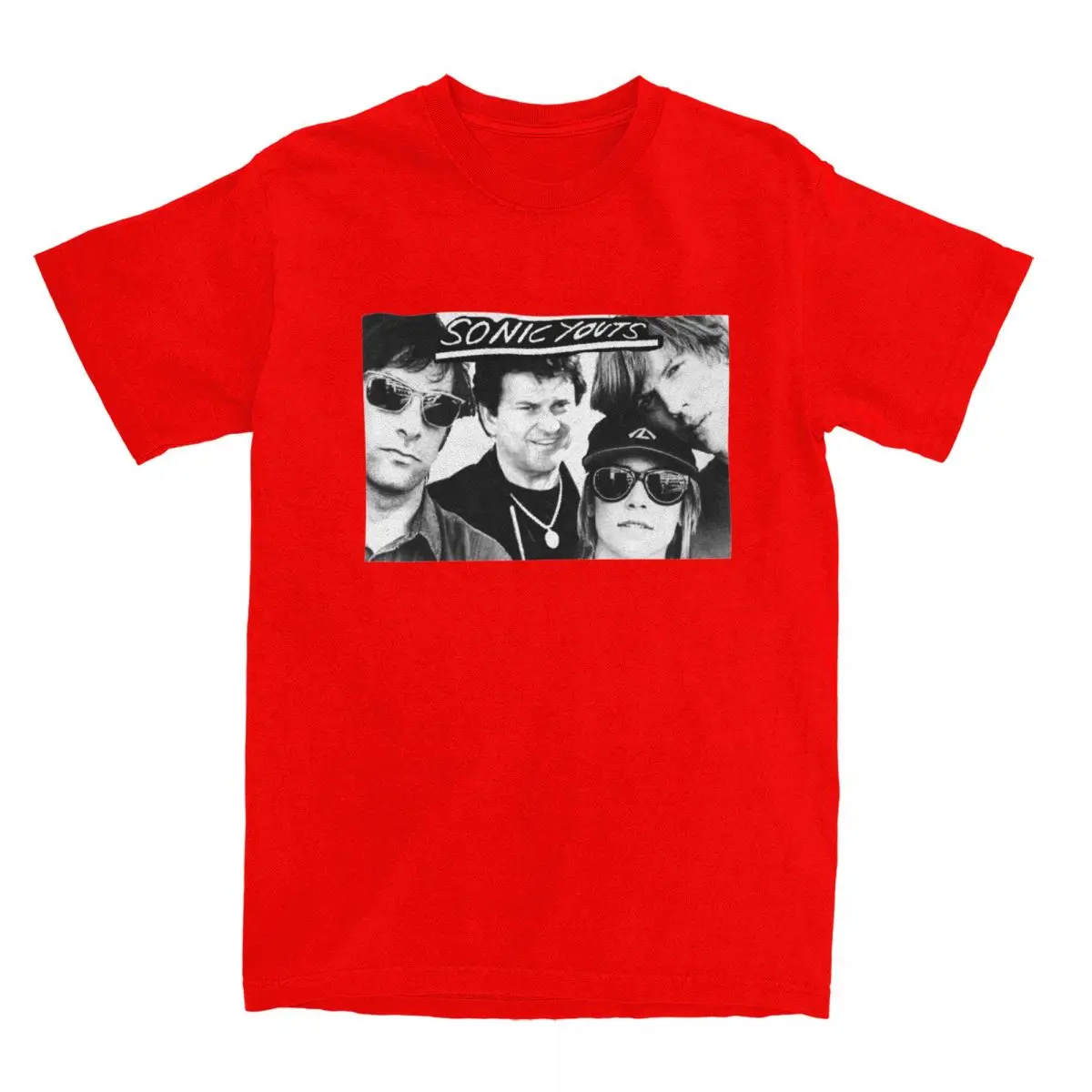 thumbnail image 1 of Camiseta de hombre Sonics Youts Camisetas Ocio Película Pareja Camisetas de verano Estilo callejero Tops sueltos de algodón Tallas grandes, 1 of 5
