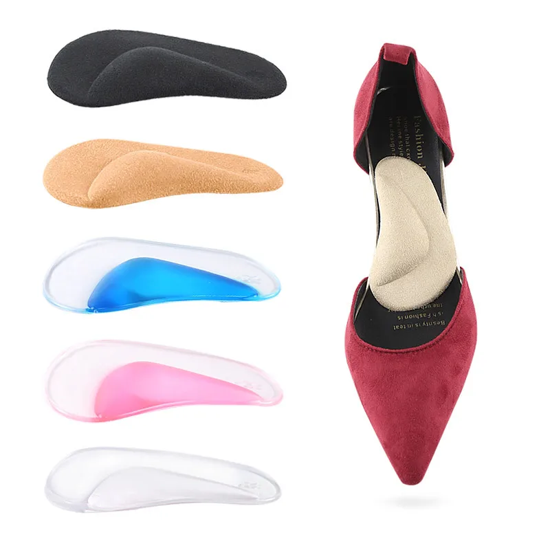 

2Pcs=1Pair Silicone Orthopedic Insole Flat Foot Arch Support Insert Corrector Shoe Cushion Valgus Plantar Fasciitis Adult Pad