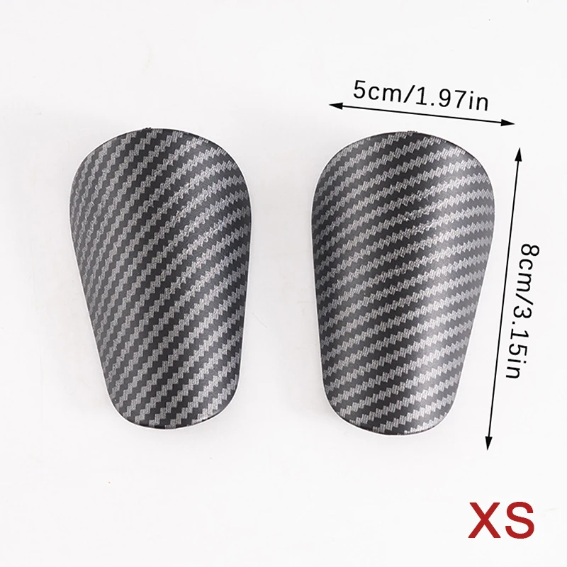 thumbnail image 1 of par de protectores de piernas para entrenamiento de fútbol para adultos, mini protectores de espinillas de fibra de carbono de imitación para niños, equipo, 1 of 5
