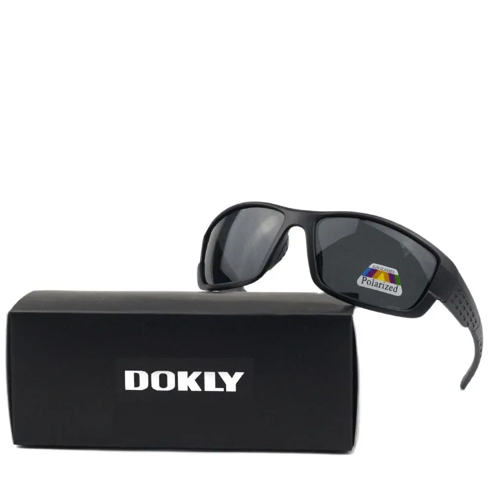 

Dokly Brand New Sunglasses polarized Goggle Men Coating Polaroid Driving Sun Glasses oculos Male Eyewear