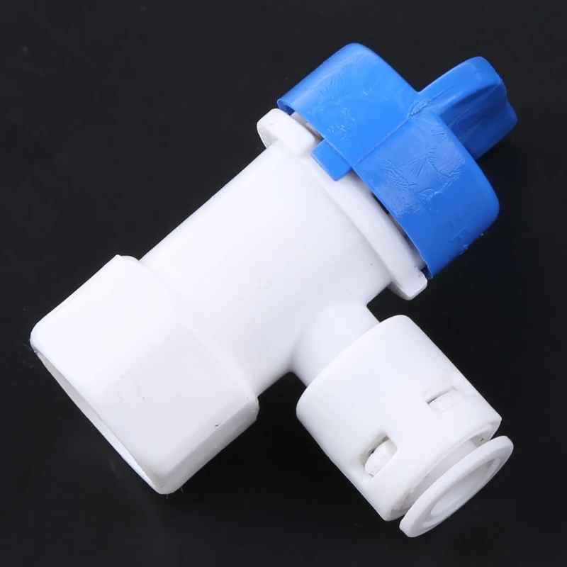 808F Tank Angle Ball Valve 1/4'' Tube For RO Reverse Osmosis Filter System Purifier