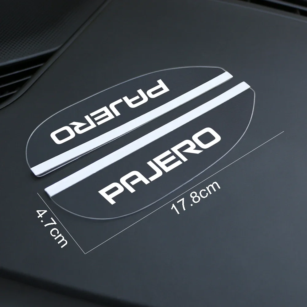 Car Rain Eyebrow for Mitsubishi Outlander Lancer 9 EX ASX Pajero L200 Colt Eclipse Ralliart Triton Delica Evolution Accessories rearview mirror rain eyebrow rearview mirror rain guard