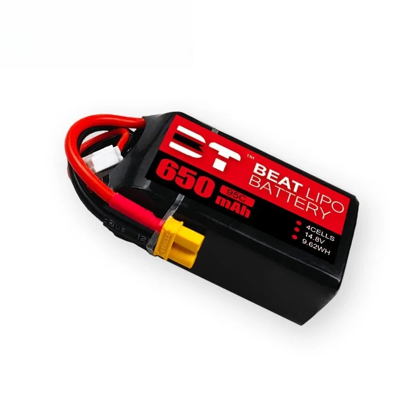 Batterie LiPo 650mAh 6S 22.2V 95C XT30 pour Drone FPV RC