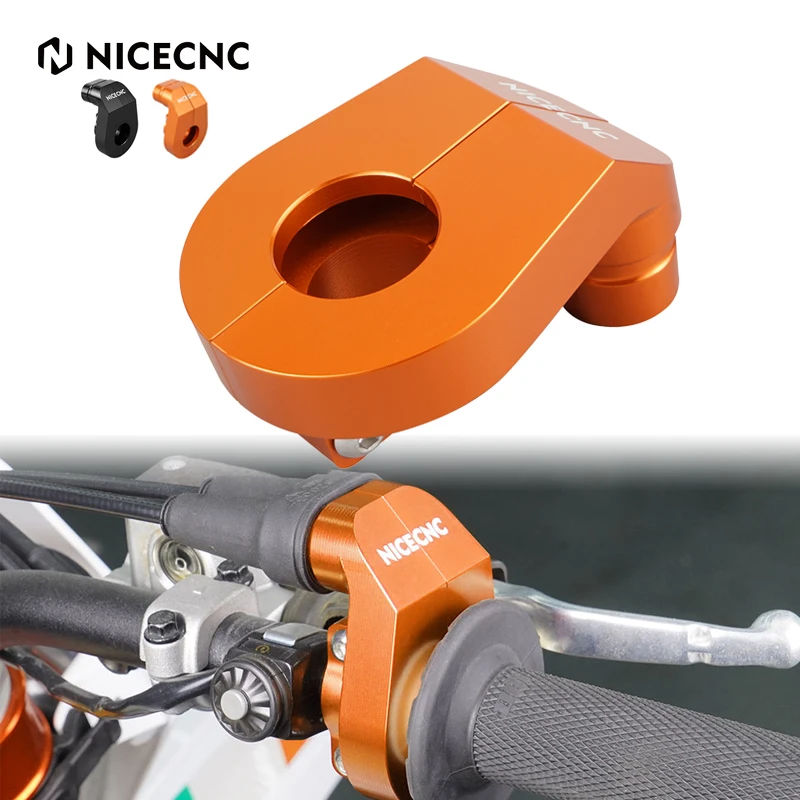 Nicecnc Billet Alluminio Controllo Farfallato Base Per Ktm Exc-F 350 250 300 400 450 500 Xcf-W 2017-2023 Sx-F Xc-F 2016-2022