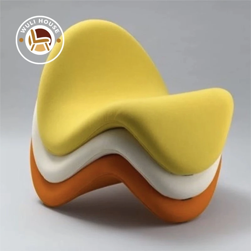 Nordic Designer Lazy Sofa Lounge Chair Ins Celebrity Tongue Sofa Chair Post-modern Homestay Model Room Drop Shopping sofa chair