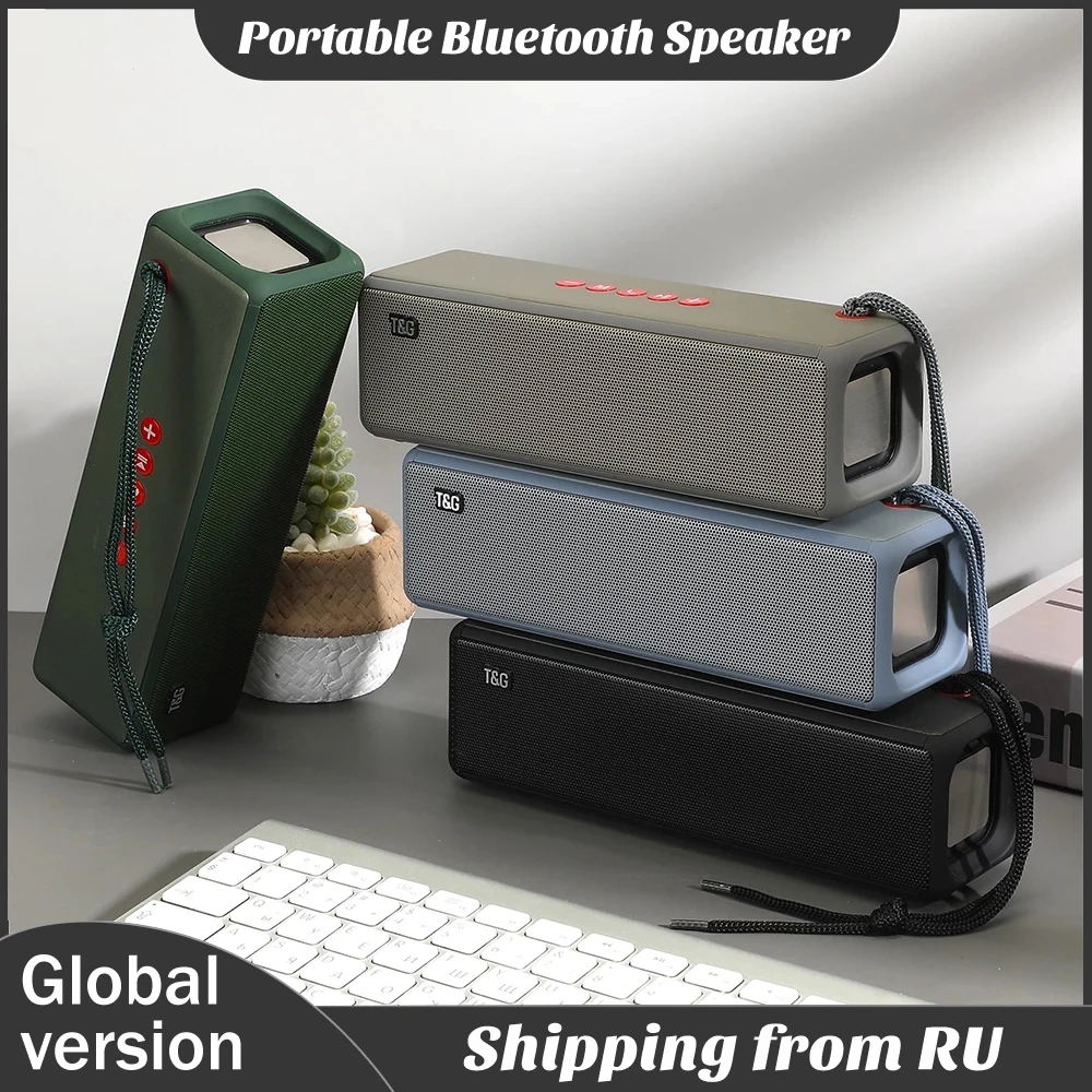 Портативная высокомощная Bluetooth-Колонка TG271 Беспроводная аудиосистема басовая