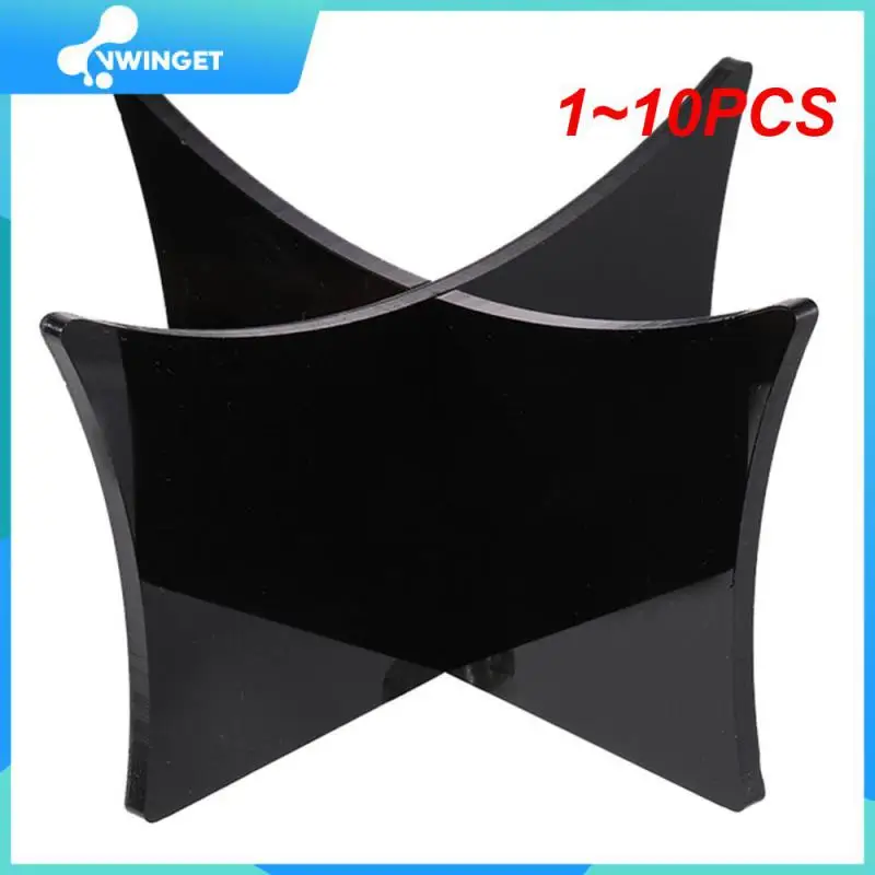 

1 ~ 10 шт. сверхмощная акриловая подставка для мячей, портативные демонстрационные аксессуары для баскетбола, электронный держатель для боулинга