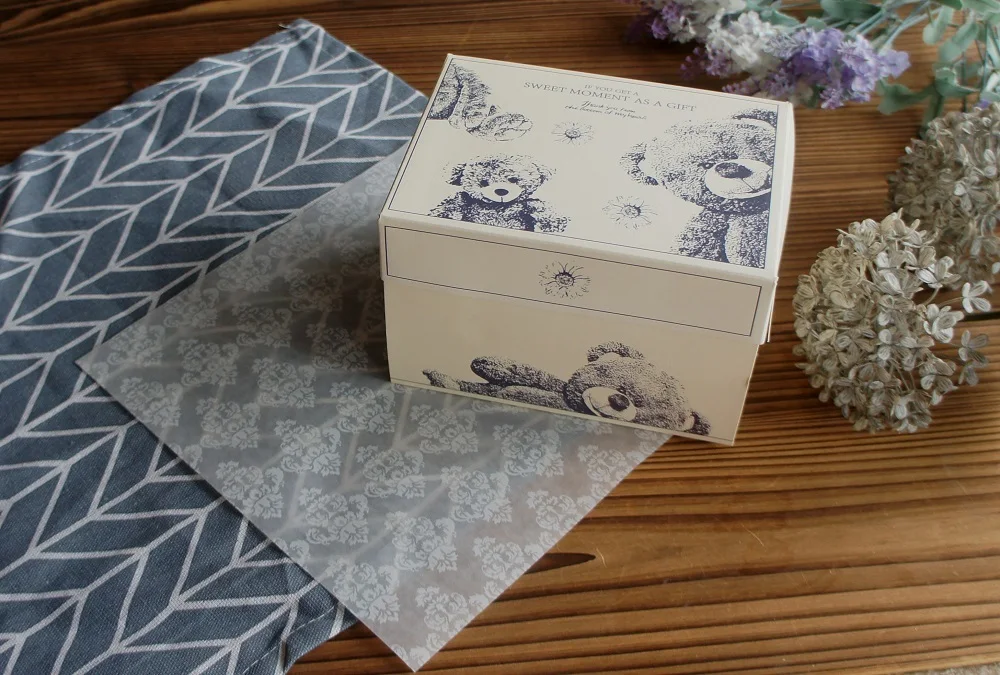 10 Pcs Blue Dog Bear Doll Paper Boxes 15.5×10×12cm for Wedding Birthday Valentine’s Day... - SKU BDBB2204 - UGI Packaging