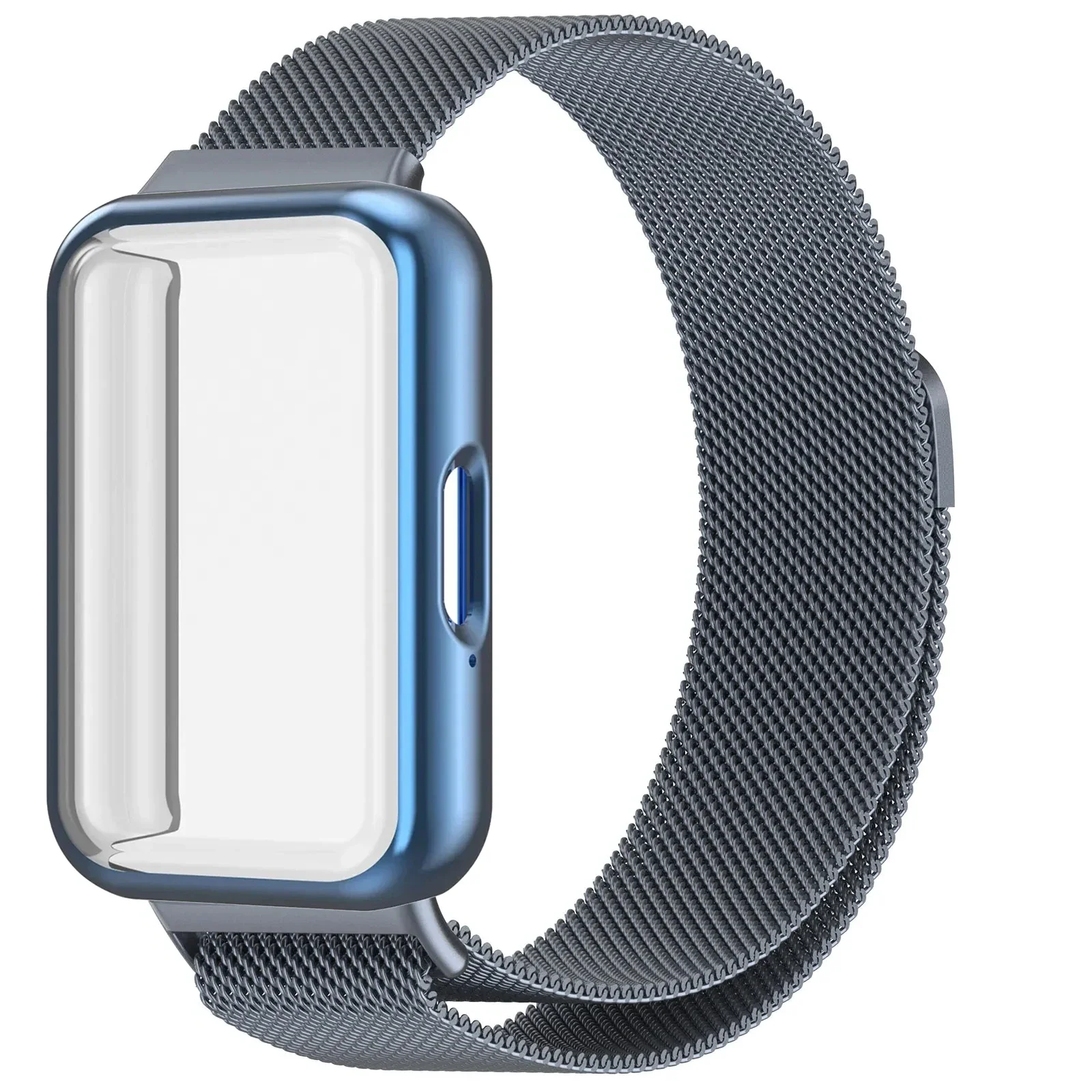 Magnetic Milanese Loop Strap with Screen Protector Cover