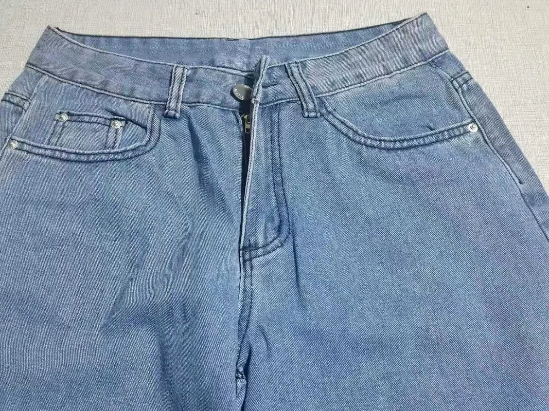  New Wide Leg Pants Fashion Classic High Waist Casual Loose Denim Big Flared Trousers Women's Streetwear Boyfriend Jeans