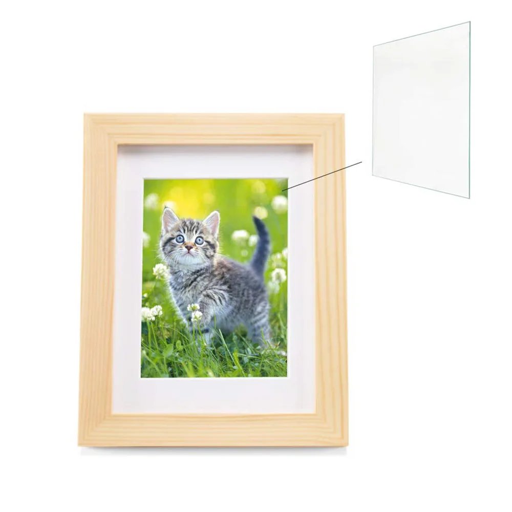 Acrylic Clear Plexiglass Photo Frame Glass Hand-Painted Palette DIY Painted Board Blessing Decoration Message Board Custom Size