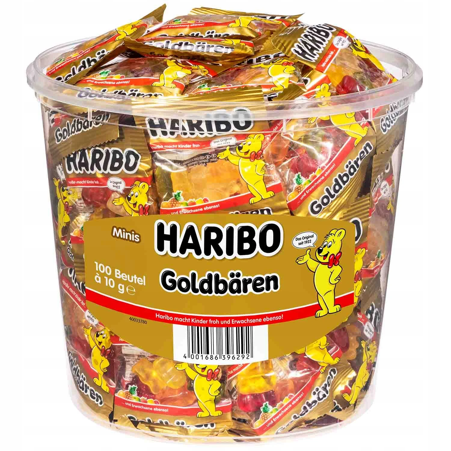 Żelki Owocowe HARIBO MINI Złote Misie 1kg z Polski za $10.79 / ~40zł