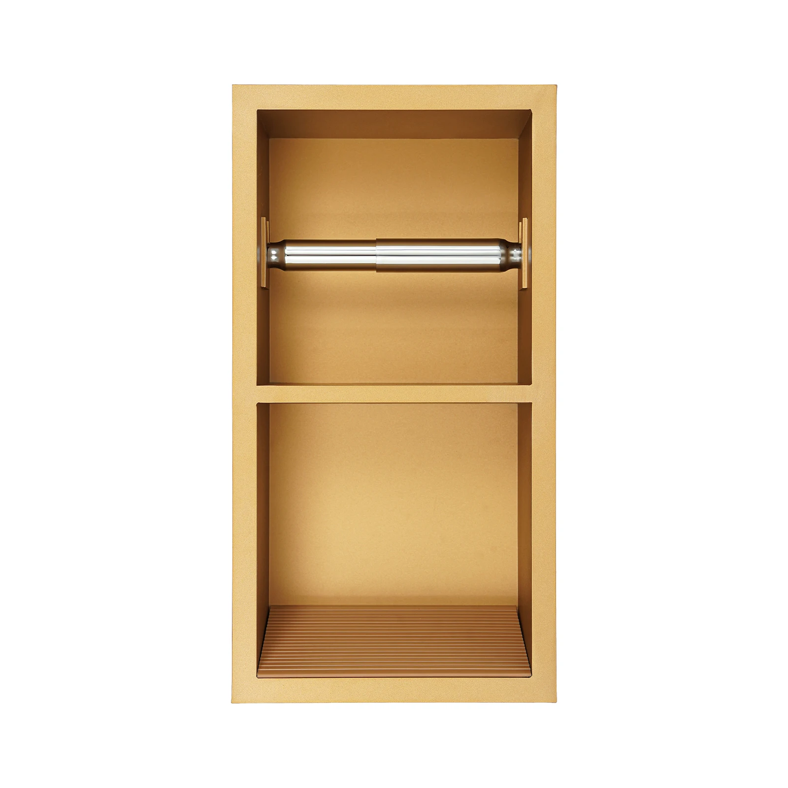 2-stufige Dusche Nische 304 Edelstahl Wandmontage Nische Einbau-Toilettenpapier Nische Toilettenpapierhalter für Badezimmer – Detail 20