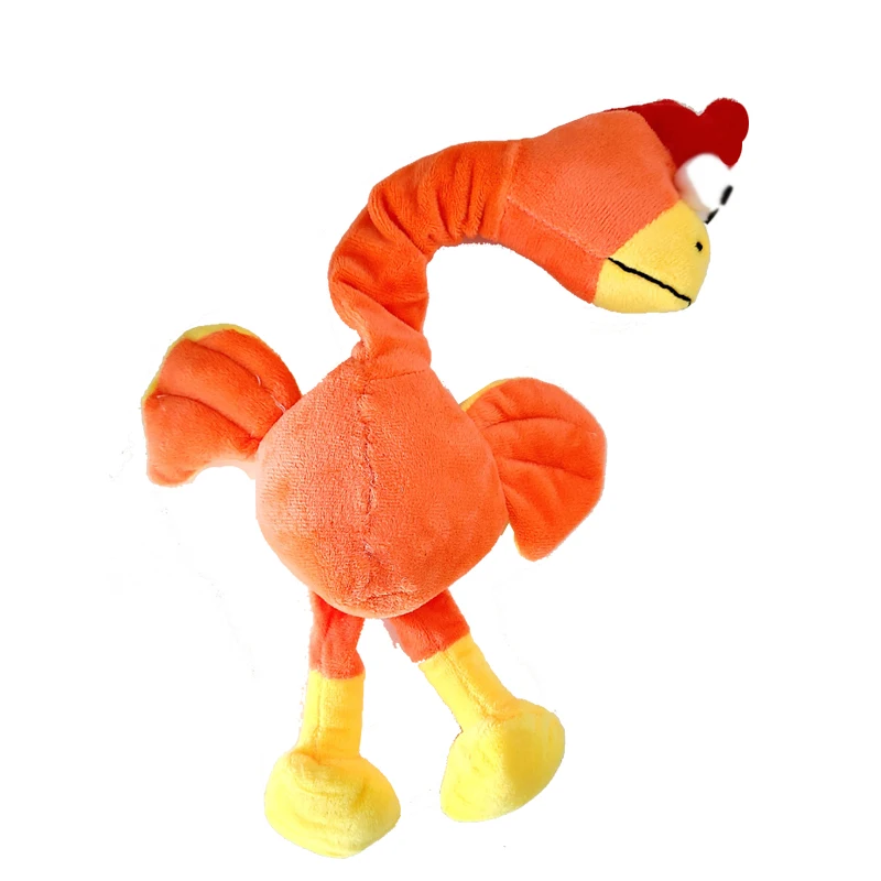 Plush Dog Toy Chicken Shaped Bite Resistant Squeaky Toys for Small Large Dogs Puppy Pets Training Accessories images - 6