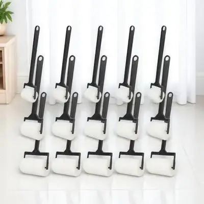 15Pcs 아트 페인팅 스폰지 브러쉬 세트 컴팩트 사이즈 유치원 DIY 페인팅 스폰지 롤러 아트 페인팅 재료에 대한 간편한 청소